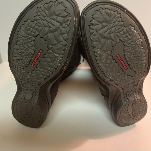 Merrell Boots Captiva Buckle Down Waterproof Leather Zip
Black J69130 Womens 10 - Picture 8 of 14